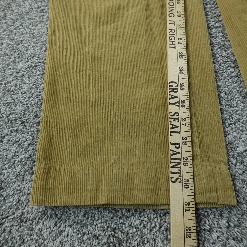 Bills Khakis Pants Mens 33X31 Beige Brown Corduroy M2 Chino Trouser Flat Front